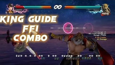King Guide FF1:How To Connect FF1 In Combos #TEKKEN7