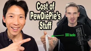 Prices of PewDiePies 12 Favorite Things