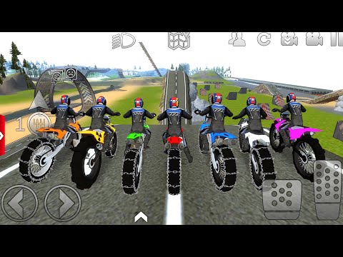 Motor Dirt Bikes Driving 3d Off Road 9 Offroad Outlaws Motocross Bike Game Android Gameplay 