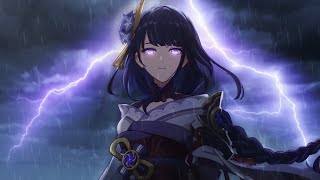 Baal Edit Alone Again Genshin Impact