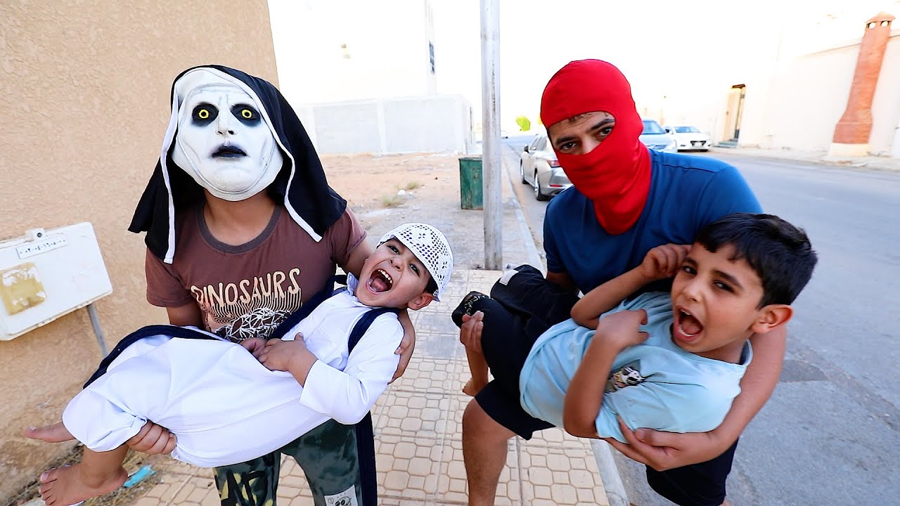 الحرامي والشخص المخيف اخذو عبودي والياس من البيت !