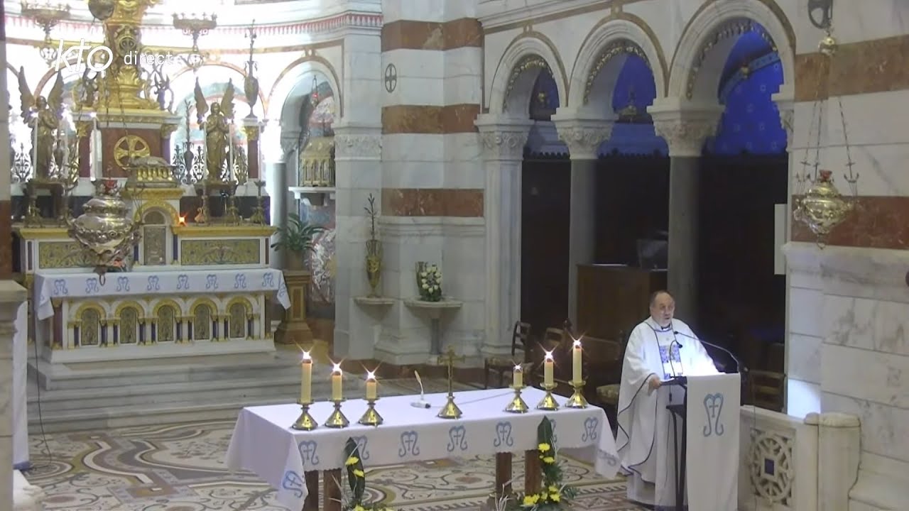 Messe à Notre-Dame de la Garde du 9 décembre 2024 - YouTube