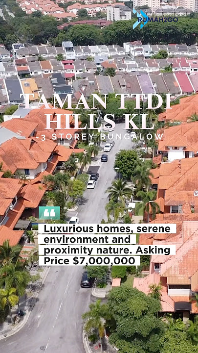 ($7JUTA) BANGLO DI TAMAN TTDI HILLS KL