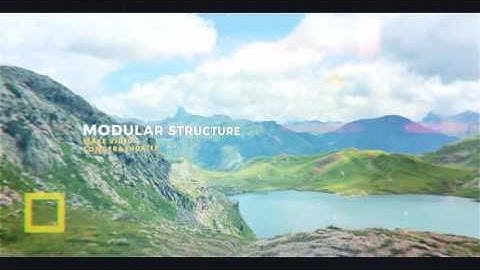 Digital Parallax Slideshow I Opener V2 After Effects Template