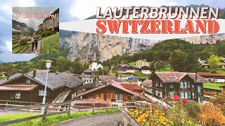 LAUTERBRUNNEN SWITZERLAND - 4K - SHOT IN INSTA360