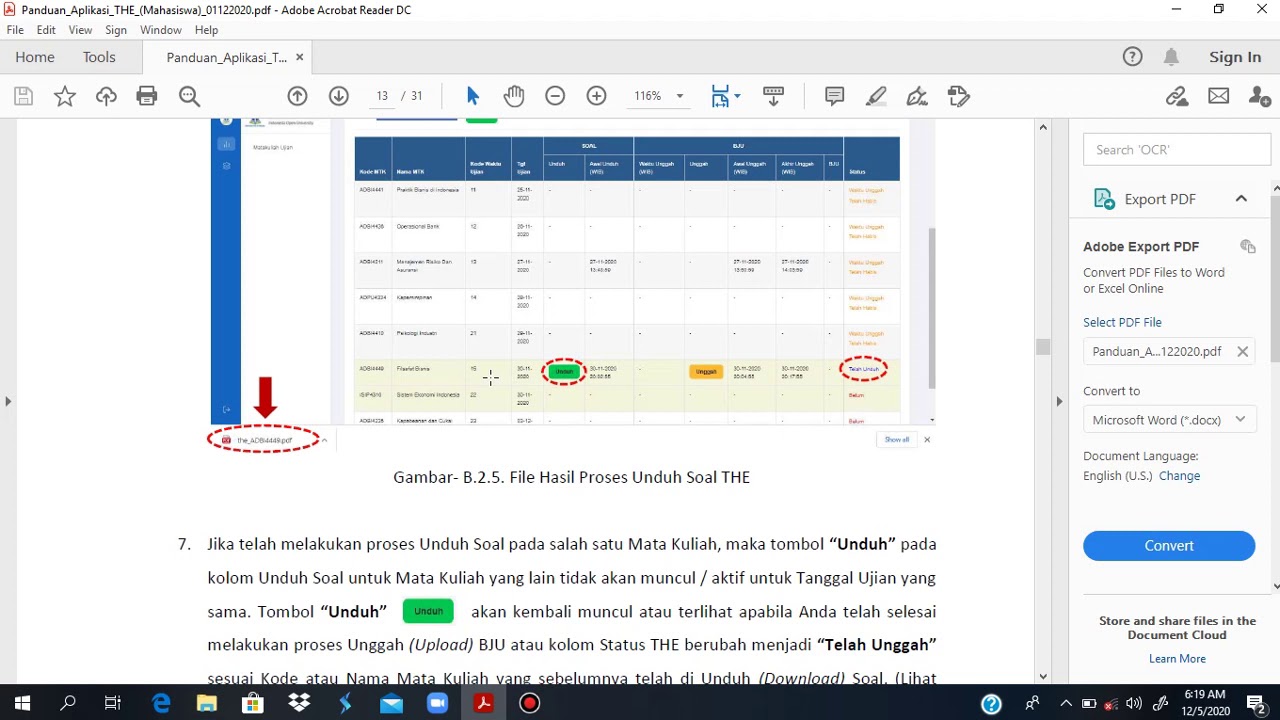 Cara Unduh Soal Uas The Ut Panduan Uas The Ut Youtube