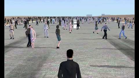 crowd simulation