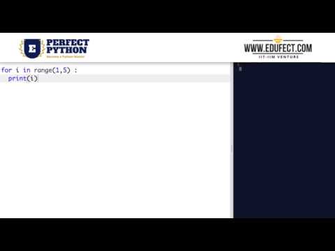 Perfect Python - Python Set - S1 - Running a for loop