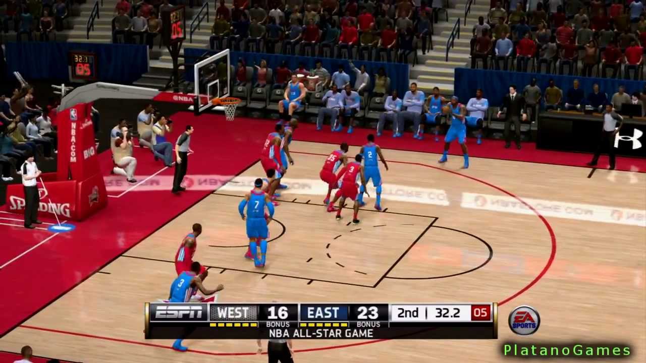 NBA Live 14 - West All-Stars vs East All-Stars - All-Star Weekend Game