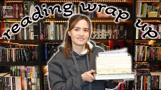 EVERY BOOK I READ IN DECEMBER (December 2023 reading wrap up) | horror, thriller, non fiction + more