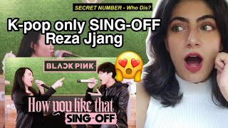 REZA DARMAWANGSA 'BLACKPINK - How You Like That' (SING-OFF vs MOCHI ESKRIM) 37 KPOP SONGS REACTION