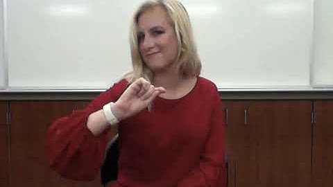 ASL 3 Unit 9 Spatialization Expressive Test #3