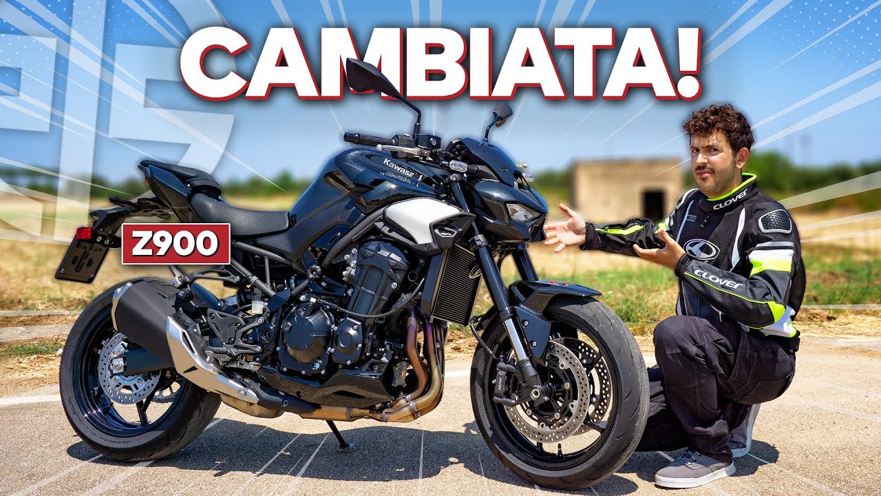 Kawasaki Z900 (2025): NON è PIÙ quella di UNA VOLTA! - Test Ride & Sound
