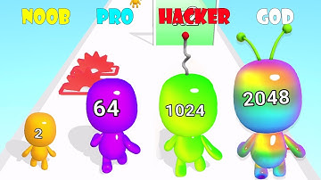 NOOB vs PRO vs HACKER vs GOD - X2 Unicorn Man