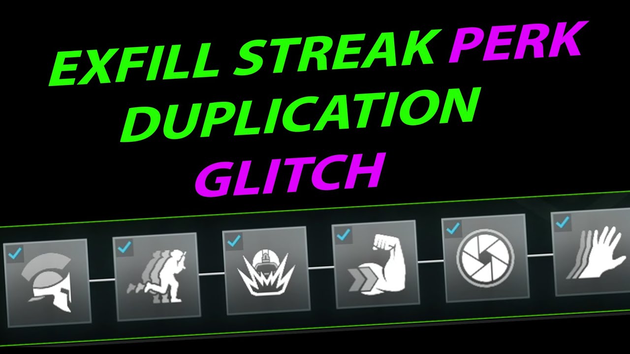 ОШИБКА В DMZ | РУКОВОДСТВО ПО ОШИБКЕ ДУБЛИРОВАНИЯ ПЕРКОВ EXFILL STREAK ДЛЯ 5-ГО СЕЗОНА DMZ, ОШИБК...