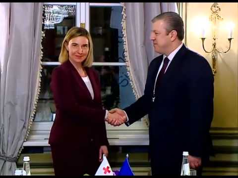 შეხვედრა ფედერიკა მოგერინისთან