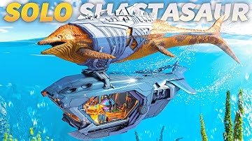 Surviving SOLO On A SHASTASAURUS Day 1 ARK (Movie)