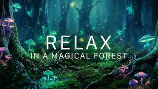 Enchanted Magical Forest 🌿✨ Relaxing Fantasy Nature Loop | Wallpaper for Focus, Study & Projector
