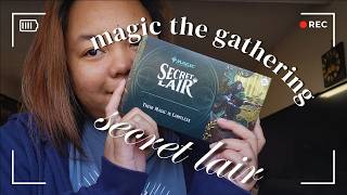 tcg π| mtg secret lair unboxing (their magic is limitless drop)