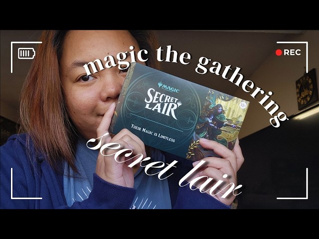 tcg 🃏| mtg secret lair unboxing (their magic is limitless drop
