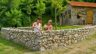 Completing the Stone Wall 100% – Step by Step Building a Warm Home in the Mountains. screenshot 3