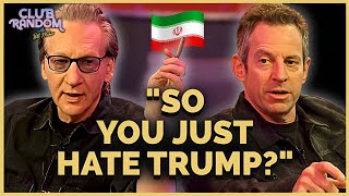 Sam Harris ATTACKS Trump For 🇮🇷 Iran Strike, Then Bill Maher Puts Him in His Place!