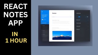 Notes App with React and Tailwind CSS