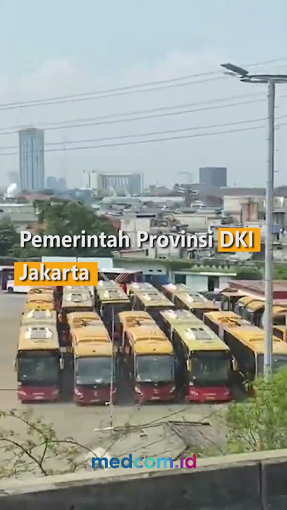 417 BUS TRANSJAKARTA TERBENGKALAI AKAN DILELANG #shorts
