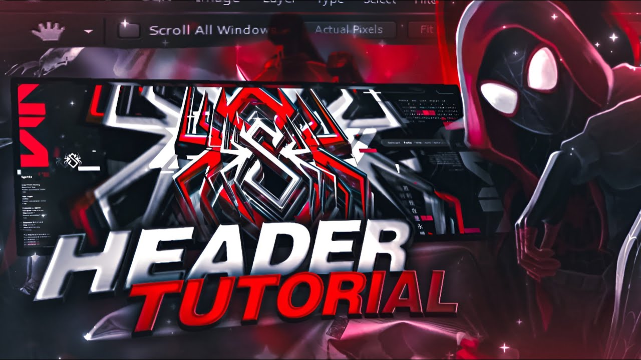 How to make Header Tutorial in android/ios [easy] | ibispaintx X ...
