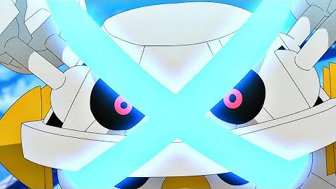 Pikachu vs Mega Metagross (SUB) - Ash vs Steven - Pokémon Journeys: The Series