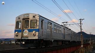 【4k】2019/4/6(Sat)　弘南鉄道大鰐線　90周年ヘッドマーク装着車
