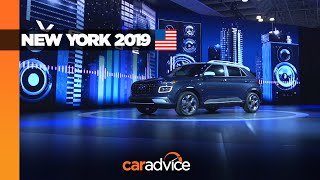 2019 NEW YORK MOTOR SHOW: Hyundai Venue city SUV unveiled