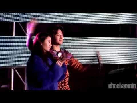 l2l23l Taemin  with Krystal focus - f(x)+SHINee special stage FULL fancam