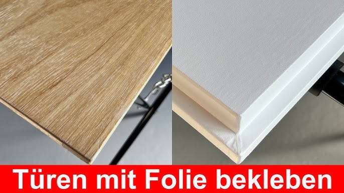 Fensterbank selbst folieren (viel besser als erneuern oder