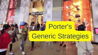 Porter&#39;s Generic Strategies Explained with Examples