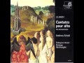 Bach Cantate BWV 35 pour alto et orgue