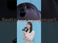 Sealook Challenge! Mimicking Funny Seal Sounds Is Hard 😂 #shorts #sealook #funny #challenge #couple