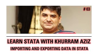 #StataTutorial: Importing and Exporting in Stata - #Stata #HowToUseStata