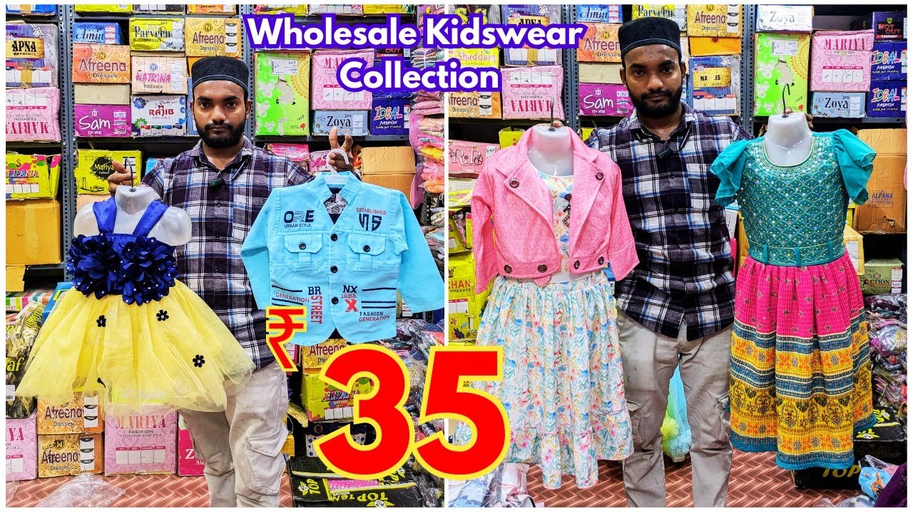 Cheapest Kids Wear Wholesale Market | Boys & Girls Hosiery & Partywear Dresses |  Wholesale Kidswear