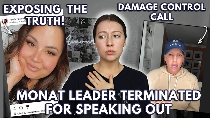 MONAT LEADER TERMINATED FOR SPEAKING OUT!