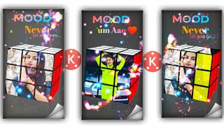 New cube trending whatsapp status video editing in Kinemaster 2020 | status kaise banaye screenshot 5