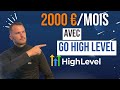 Go high level saas qui rapporte 2000mois