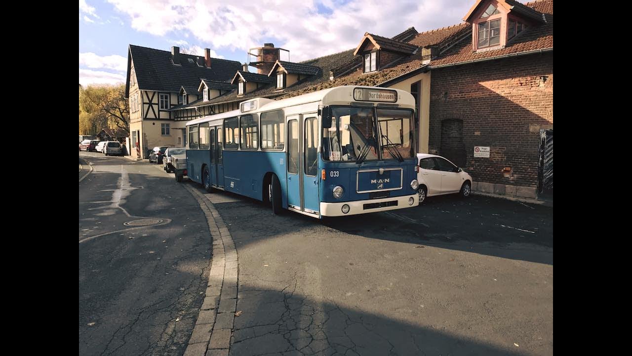 MAN SL 200 KVG Kassel (1975) Mitfahrt