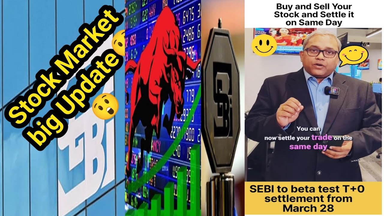 SEBI to test beta T+0 Settlement from March 28 | Buy and Sell your stock and settle it on same day 😯