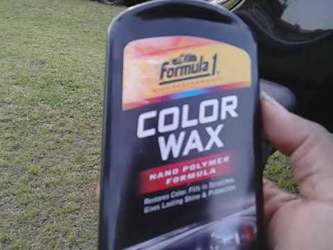 Formula 1 Color Wax - Black 