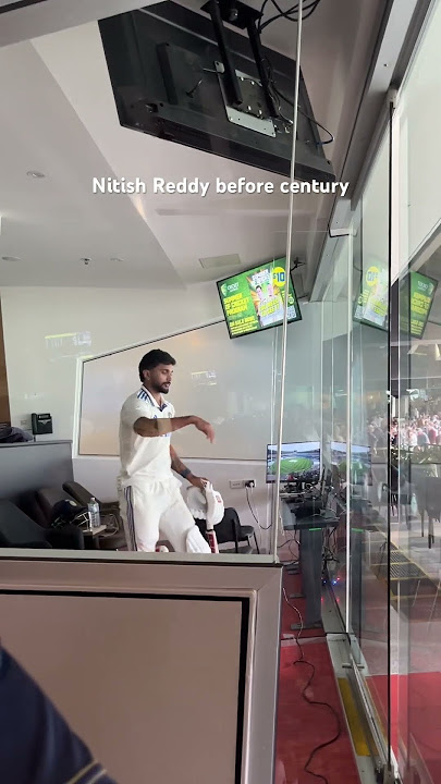 Nitish Reddy before century #nitishreddy #melbournecricketground #boxingdaytest #cricket #ausvsind
