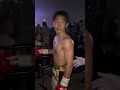 長野翔の試合直後に密着！#k1wgp #k1 #k1max