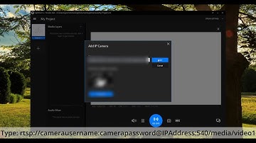 How to use CCTV Camera for Video Conferences in Zoom, Skype, Teams, Google Meet