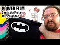 Filme de Recorte em Camiseta Preta de Algodão (Power Film)