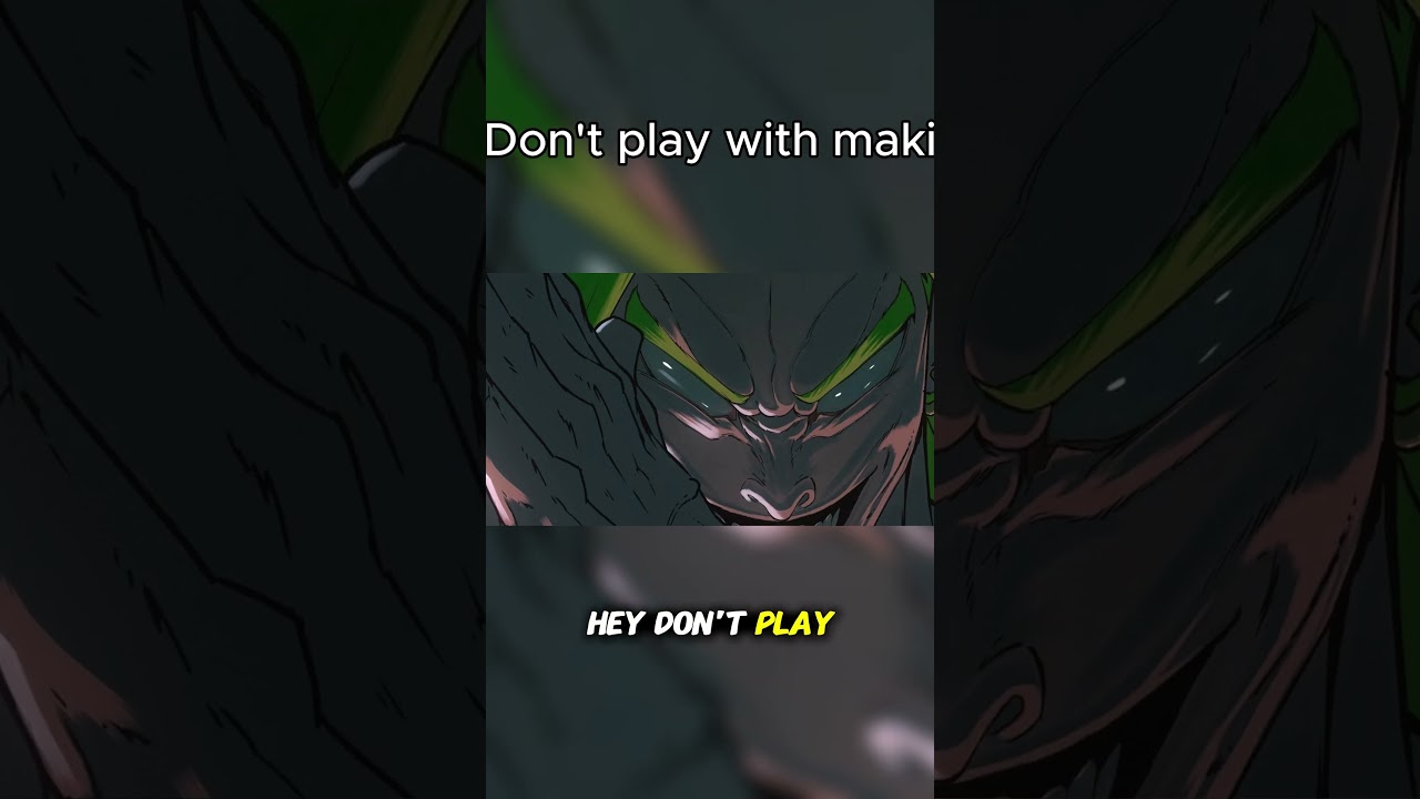 MAKI SLIMES OUT THE WHOLE ZENIN CLAN..AGAIN!!